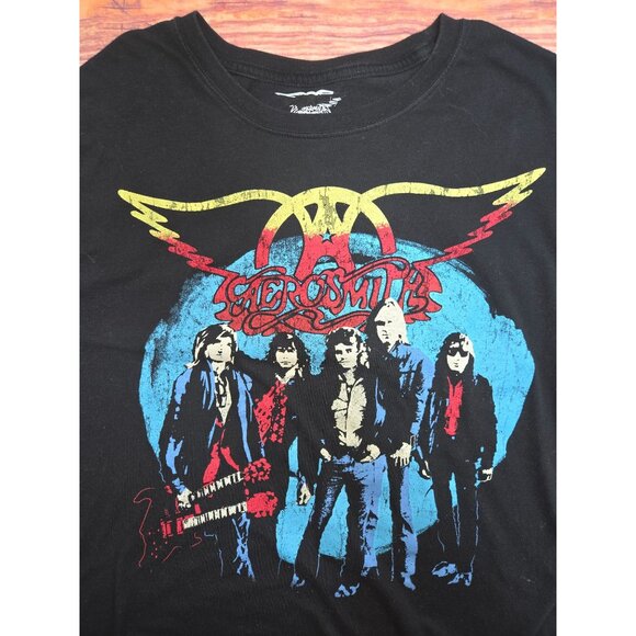 Aerosmith Rocks Tour Long Sleeve T-Shirt 2XL Cotton/Polyester Blend - Picture 4 of 6